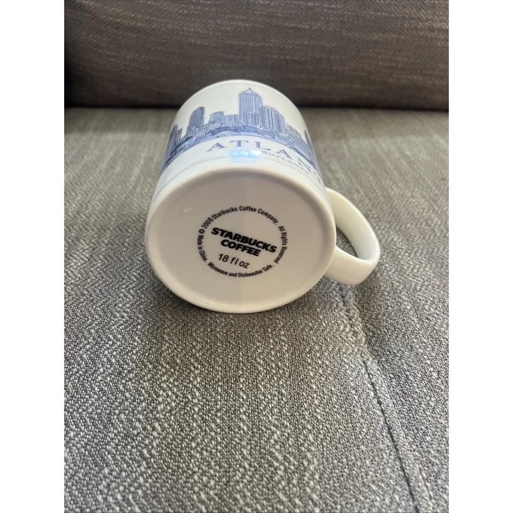 Starbucks  Atlanta 2007 Architecture Series Collectable Mug Cup 18 oz Hotlanta